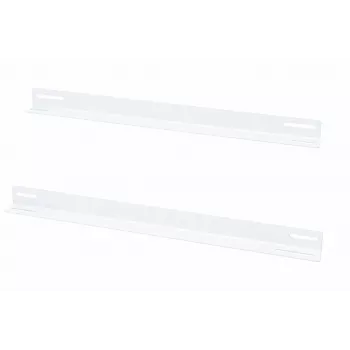 DSIT 19 inch Rack-Schienen für 450 mm tiefe Wandschränke - Weiß