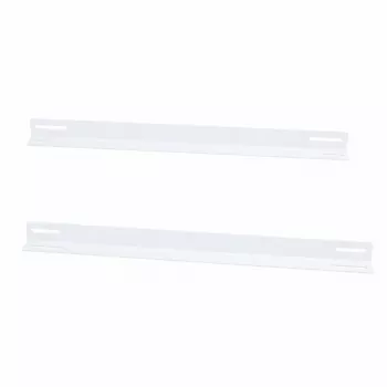 DSIT 19 inch Rack-Schienen für 450 mm tiefe Wandschränke - Weiß