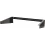 DSIT 6U 19-Zoll vertikaler Wandmontage-Rackrahmen DS-WMB6-V – Tiefschwarz