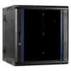 DSIT DS6612-DOUBLE Reversibler Wandmontage-Serverschrank mit Glastür, 600 mm breit