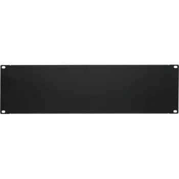 DS-IT 19 inch Blind Panel 3U Black Steel Blanking Plate (DS-Blind3)