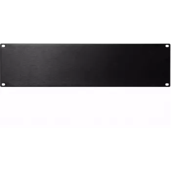 DS-IT 19 inch Blind Panel 3U Black Steel Blanking Plate (DS-Blind3)