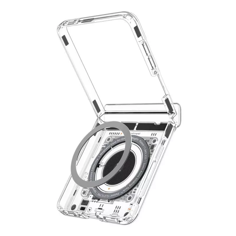 SPIGEN Ultra Hybrid Pro MagSafe-Hülle für Samsung Galaxy Z Flip8 Neo One – Transparent
