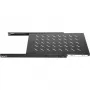DSIT DS-UH80 1U Schiebe-Rack-Ebene, 18 kg Belastung, 640 mm Tiefe, Schwarz
