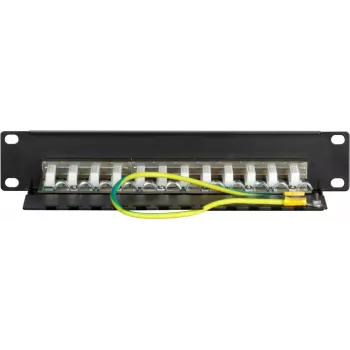 DSIT DS-10Patch6-12FTP 10-Zoll 12-Port FTP CAT6 Patchpanel
