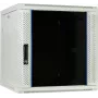 DSIT 12U Wandmontage-Serverschrank mit Glastür, Weiß, 600x600x635 mm