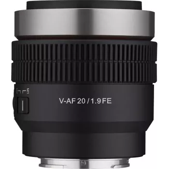 Samyang V-AF 20mm T1.9 Objektiv für Sony (F1213506101)