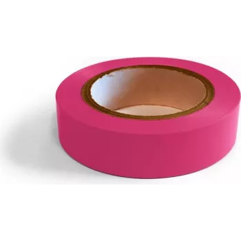 DSIT DC-Tape-Pink PVC-Isolierband, 19 mm x 10 m, Lila, 600V, flammhemmend