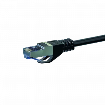 DSIT CAT 6a S/FTP LSOH Netzwerk-Patchkabel, 20 m, Schwarz