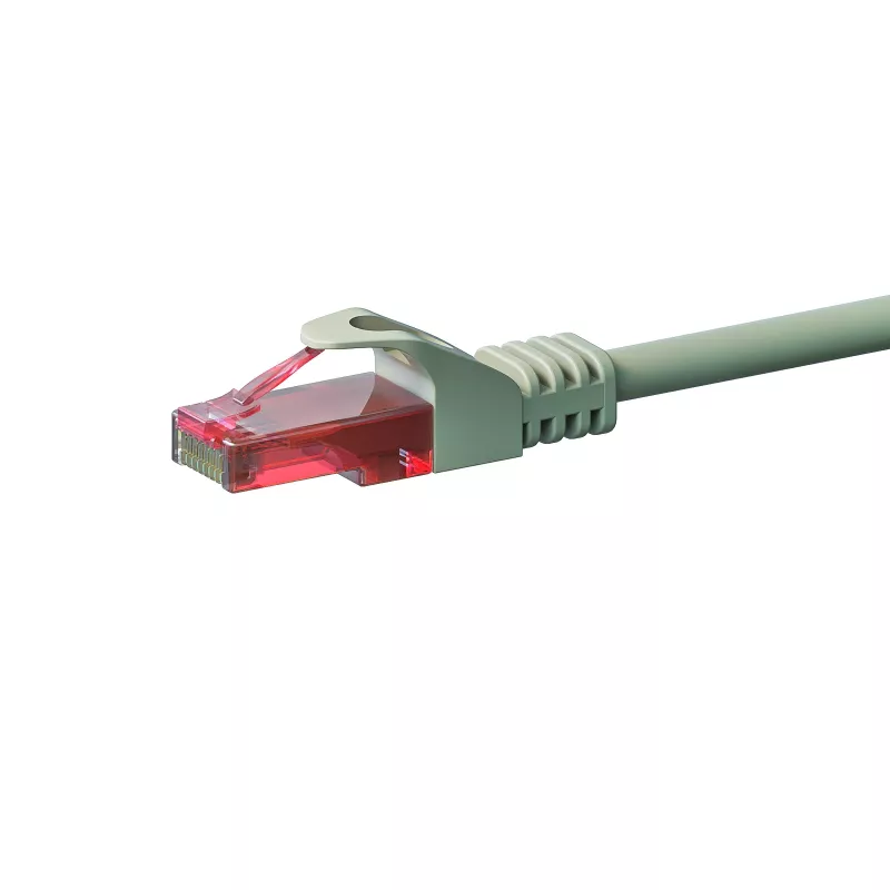 DSIT CAT6 Netzwerkkabel, U/UTP, 20 m, Grau, 100% Kupfer (DC-61-200)