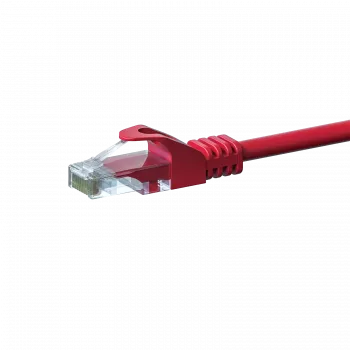 DSIT CAT5e U/UTP Netzwerk-Patchkabel, 20 m, Rot, 100% Kupfer (DC-55-200)