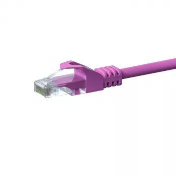 DSIT CAT5e Netzwerkkabel U/UTP 20 m Pink 100% Kupfer (DC-59-200)
