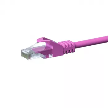 DSIT CAT 5e U/UTP Netzwerkkabel 15m Pink CCA