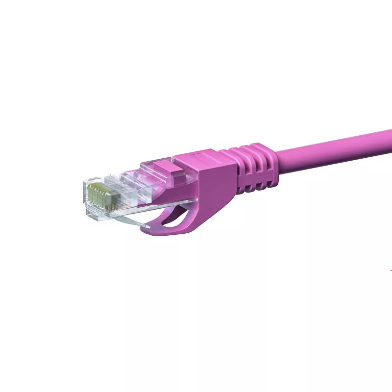 DSIT CAT 5e U/UTP Netzwerkkabel 15m Pink CCA