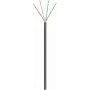 DSIT CAT6 Outdoor-Netzwerkkabel, U/UTP, AWG 24/7 (flexibel), 305 m, Schwarz, CCA