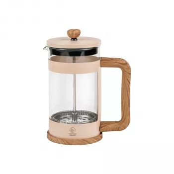 Leopold Vienna Franca Sand French Press Kaffee- und Teezubereiter 600 ml