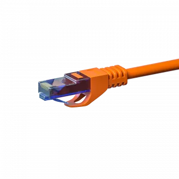 DSIT CAT6a Netzwerkkabel 100% Kupfer - U/UTP - 2 m - Orange (DC-U6A6-020)