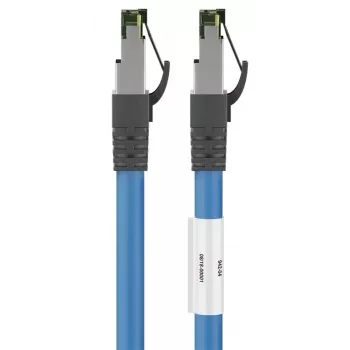DSIT Cat8 S/FTP PiMF RJ45 Netzwerk-Patchkabel 1m Blau