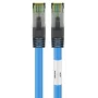 DSIT RJ45 Netzwerkkabel S/FTP PiMF CAT 8 Patchkabel Blau 0,50m