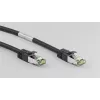 DSIT RJ45 Netzwerkkabel S/FTP PiMF CAT 8 Kabel Schwarz 2m