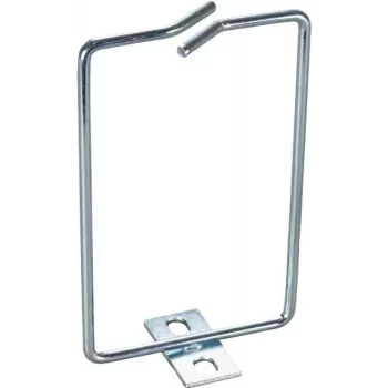 DSIT Kabelmanagement-Ring 80 x 120 mm schwarz Stahl