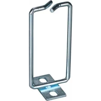 DSIT Kabelring 40 x 80 mm DS-Cablering-2 - Schwarzer, pulverbeschichteter Stahl-Kabelmanagement-Bügel für 19 inch Racks