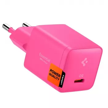 SPIGEN EE301EU-GAN Essential 1-Port-Netzladegerät 30W Pink