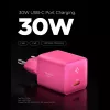 SPIGEN EE301EU-GAN Essential 1-Port-Netzladegerät 30W Pink