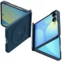 SPIGEN AirSkin Aramid MagSafe Hülle für Samsung Galaxy Z Flip 8 - Navy