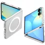 SPIGEN AirSkin MagSafe Galaxy Z Flip 8 Hülle Transparent/Weiß