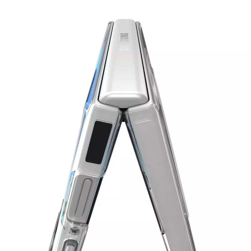 SPIGEN AirSkin MagSafe Galaxy Z Flip 8 Hülle Transparent/Weiß