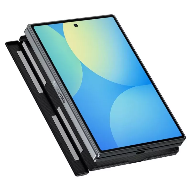 Spigen AirSkin Aramid MagSafe Hülle für Samsung Galaxy Z Fold 8 - Schwarz