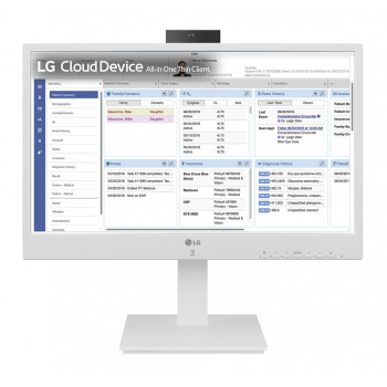 LG 24CR671N-2P 23,8 Zoll Full HD All-in-One Thin Client mit Intel Pentium N4200, 4GB RAM, 16GB eMMC, ohne Betriebssystem