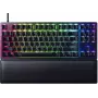 Razer Huntsman V2 Tenkeyless kabelgebundene optische Gaming-Tastatur, Clicky Purple Switches, nordisches Layout, RGB, schwarz (RZ03-03941300-R3N1)