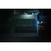 Razer Huntsman V2 Tenkeyless kabelgebundene optische Gaming-Tastatur, Clicky Purple Switches, nordisches Layout, RGB, schwarz (RZ03-03941300-R3N1)