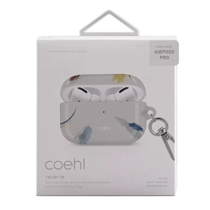 UNIQ Coehl Reverie AirPods Pro Hülle Soft Ivory