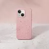 UNIQ Coehl Terrazzo Hülle für iPhone 14 Plus / 15 Plus, Korallenrosa