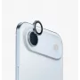 UNIQ Optix Aluminium Kameraobjektivschutz für iPhone Air mit Applikator, Blau (Uni001869)