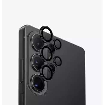 UNIQ Optix Aluminium-Kamera-Linsenschutz für Samsung Galaxy S26 Ultra - Schwarz