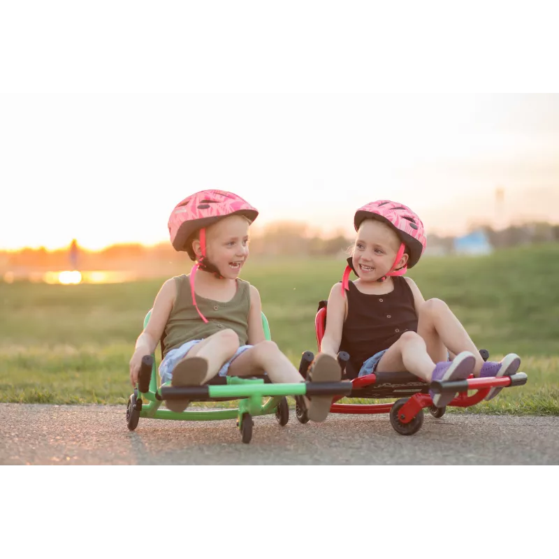 EzyRoller Classic Pink Ride-On-Spielzeug für Kinder von 3-12 Jahren