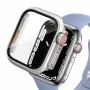 TECH-PROTECT DEFENSE360 Apple Watch 4/5/6/SE (44mm) Titan/Orange Robustes Gehäuse mit integriertem Armband