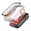 TECH-PROTECT DEFENSE360 Apple Watch 4/5/6/SE (44mm) Titan/Orange Robustes Gehäuse mit integriertem Armband