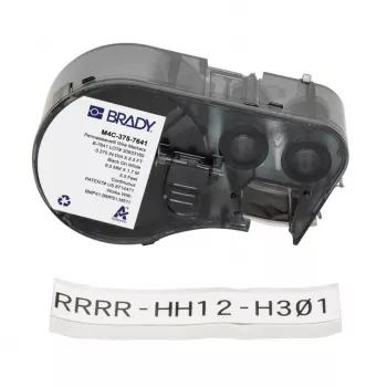 BRADY BMP41/BMP51/BMP53/M511 Low-Profile Polyester-Etiketten, Weiß, 38,1 mm x 38,1 mm, 250 Etiketten/Rolle