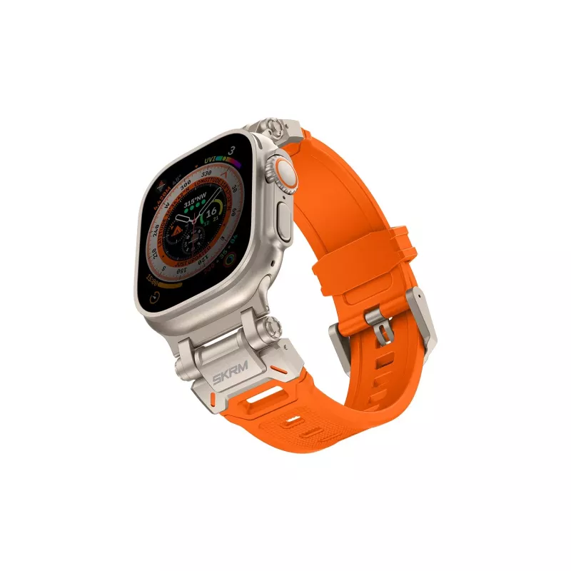 SKINARMA Titon Armband für Apple Watch Ultra 49mm Orange