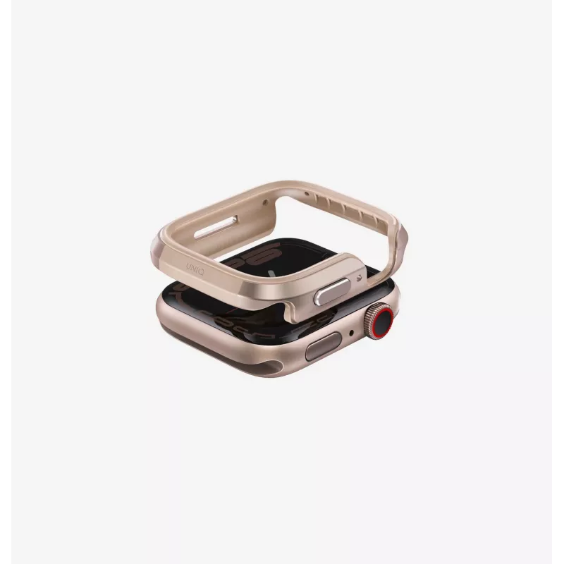 UNIQ Valencia Case für Apple Watch 42mm, Midnight Black