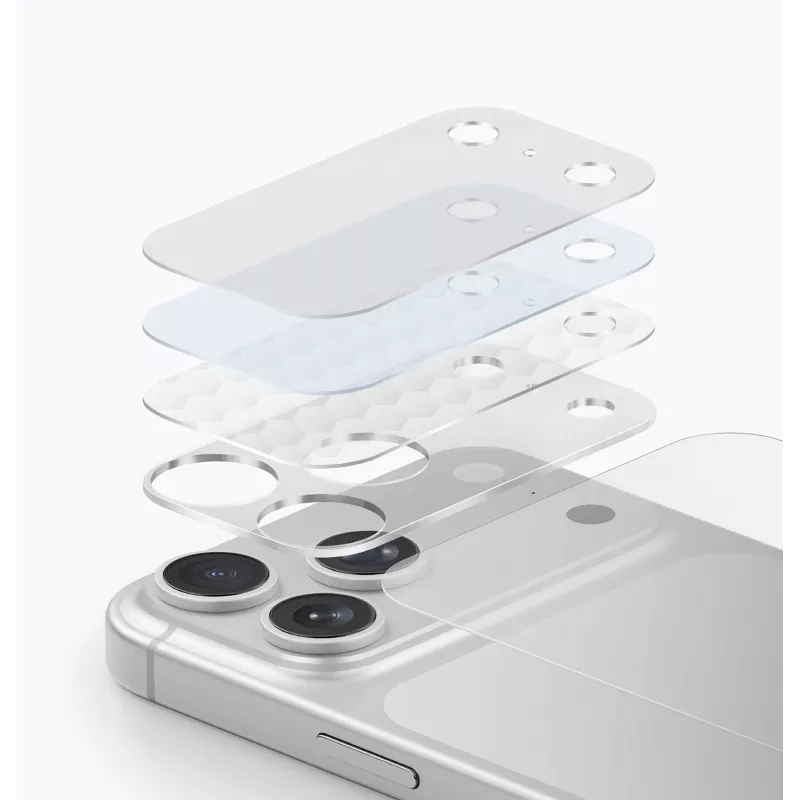 UNIQ Optix Aeroshield+ Kamera-Modul-Schutz für iPhone 17 Pro Max Transparent