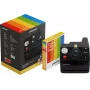 Polaroid Everything Box Now+ Gen 3 Schwarz Sofortbildkamera-Set mit 2x Color 600 Film Doppelpack
