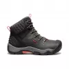 KEEN Damen Revel III wasserdichter Winterstiefel, Schwarz/Rosa, 7.5