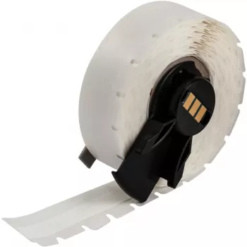 BRADY repositionierbare Mehrzweck-Montagequadrate, 16er-Pack, Weiß, 1x1 Zoll, doppelseitiger Schaumstoff