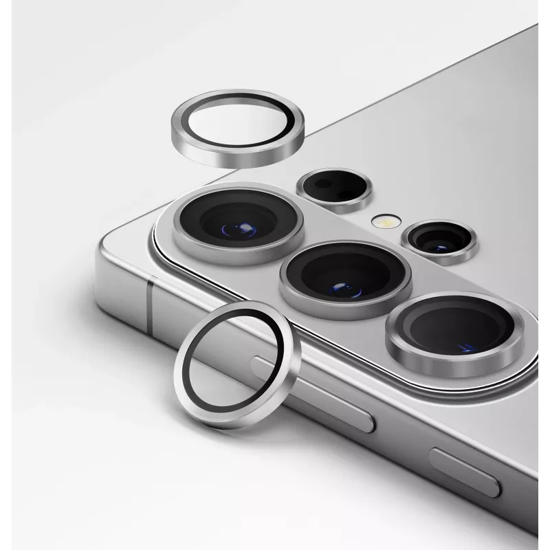 UNIQ Optix Aluminium Kameraobjektivschutz für Samsung Galaxy S26 Ultra, Silber